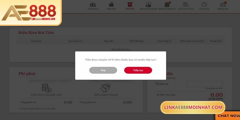Tải App AE888 Nhanh Chóng Và Chuẩn Nhất Cho Newbie 18 Chỉ cần xác nhận rút tiền AE888 là có thể nhận tiền về
